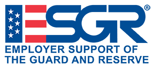 ESGR: Employer Support of the Guard and Reserve (logo)