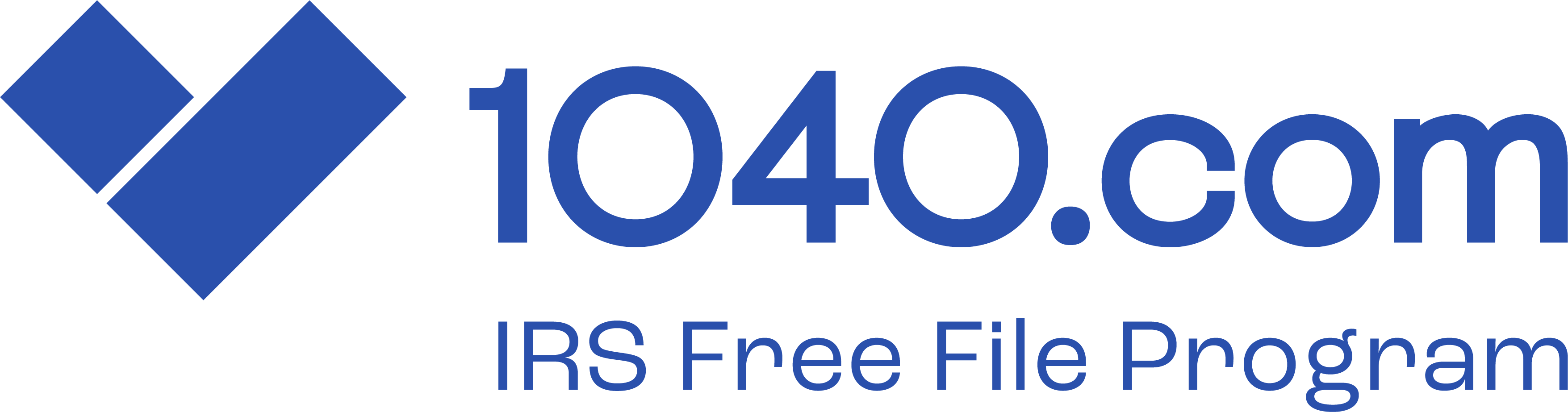 1040.com IRS Free File Program graphic